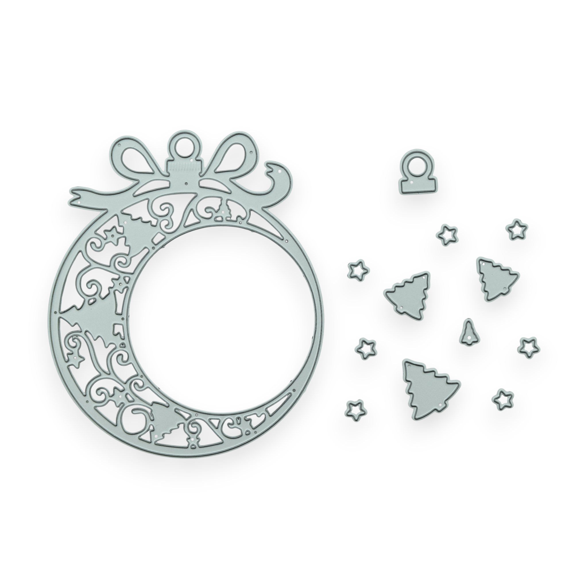 Christmas Tree Bauble - Steel Cutting Die Set